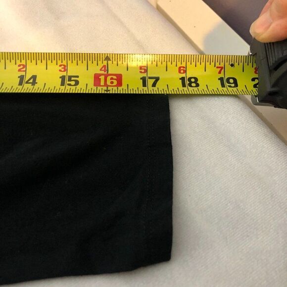 a.n.d. e a w y M black 3/4 sleeve top              J1 - Picture 5 of 6